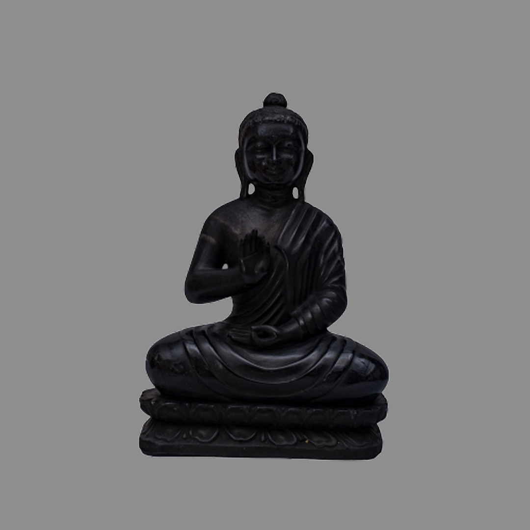 Gautam Buddha Marble Idol in Seated Position