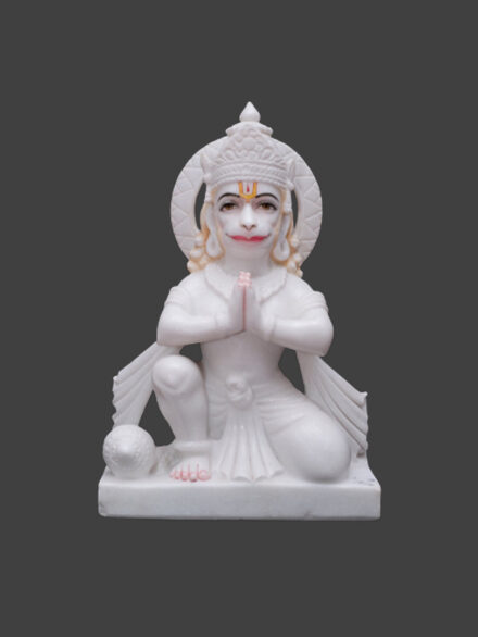Vietnam Marble Lord Dash Hanuman Statue