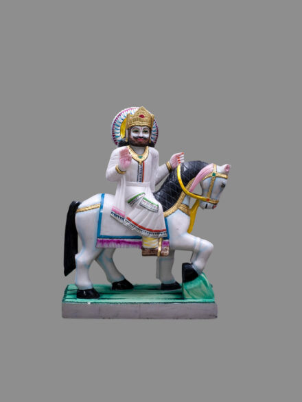 Ramdev Ji Marble Statue